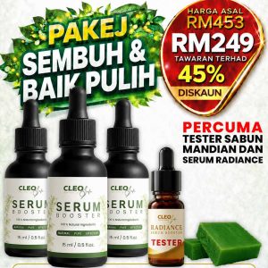 CLEOSAFE SERUM BOOSTER (SEMBUH & BAIK PULIH)